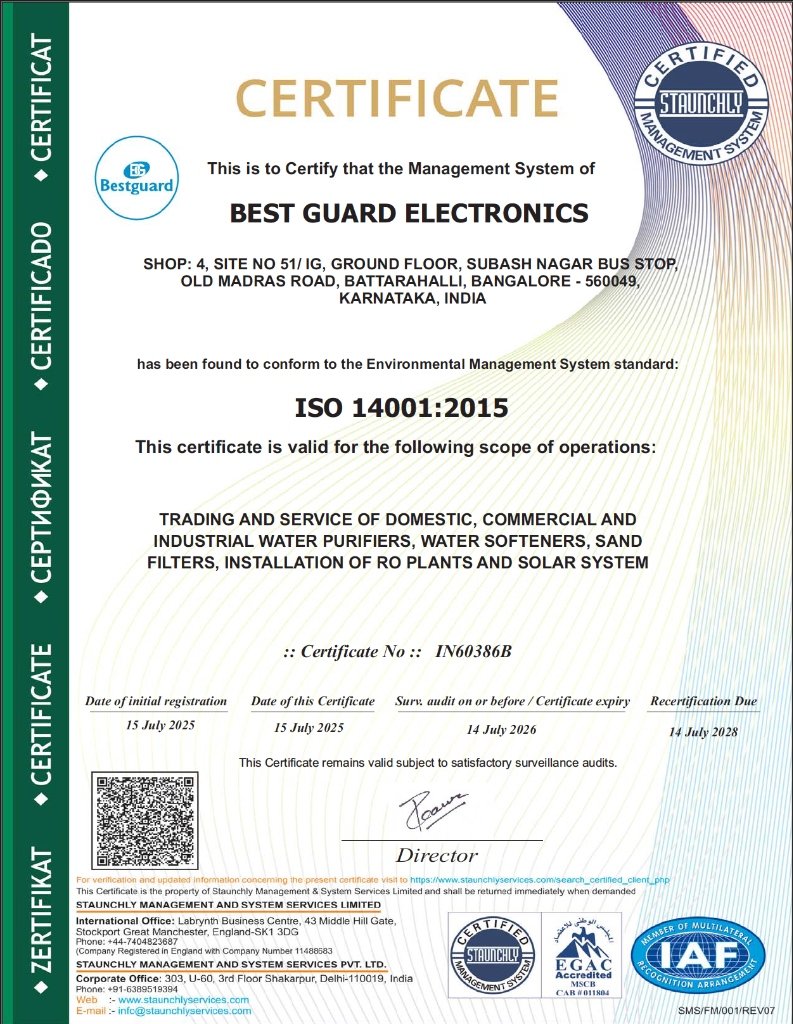 ISO 14001:2015 Certification